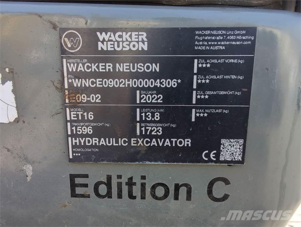 Wacker Neuson ET16 Bandgrävare