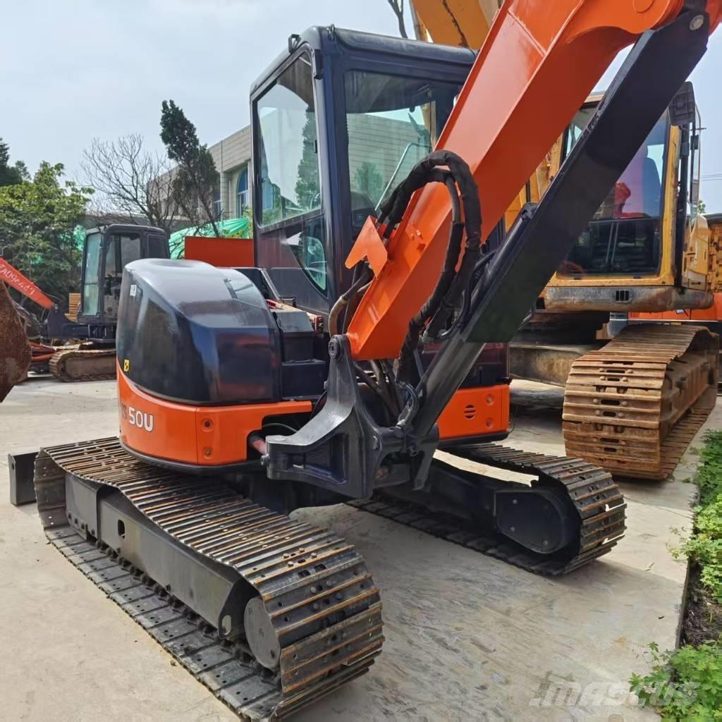 Hitachi ZX 50 U Minigrävare < 7t