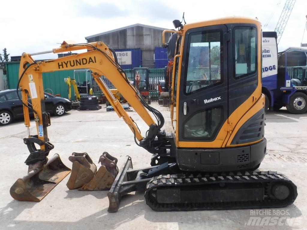 Hyundai Robex 27 Z-9 Minigrävare < 7t