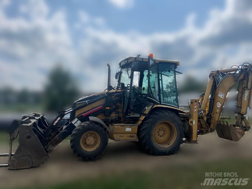 CAT 428 Grävlastare