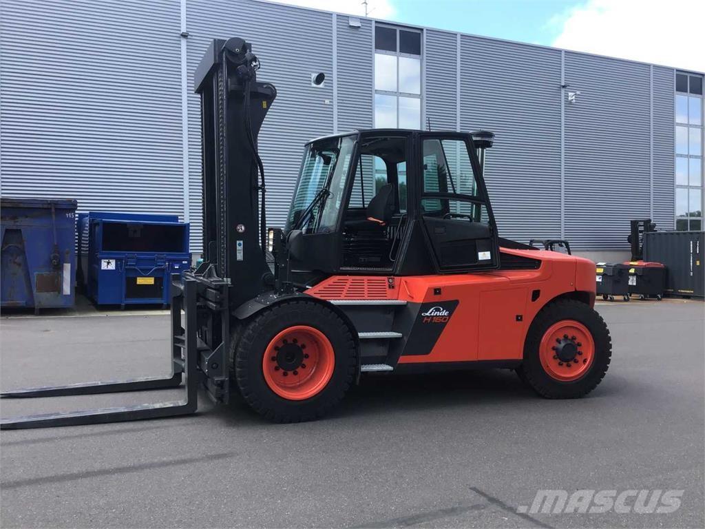 Linde H160D/600 Dieselmotviktstruckar