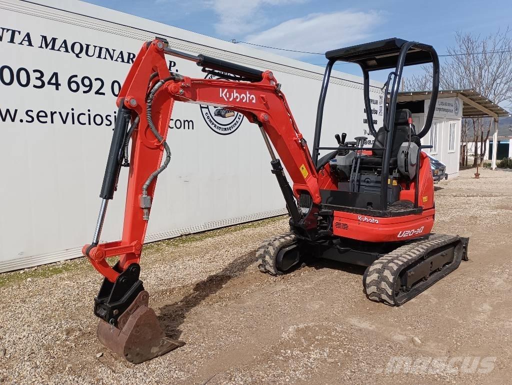 Kubota U 20-3 Minigrävare < 7t