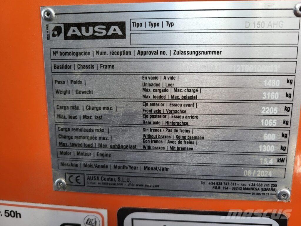 Ausa D150AHG Gruvtruck