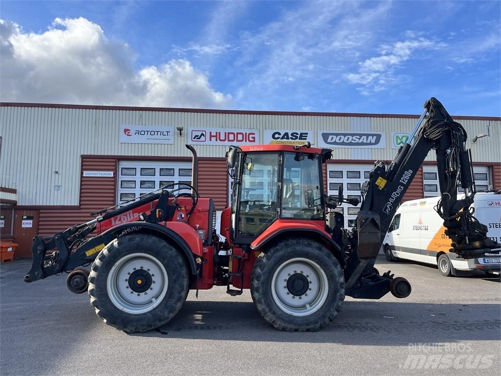 Huddig 1260 B Rail Grävlastare