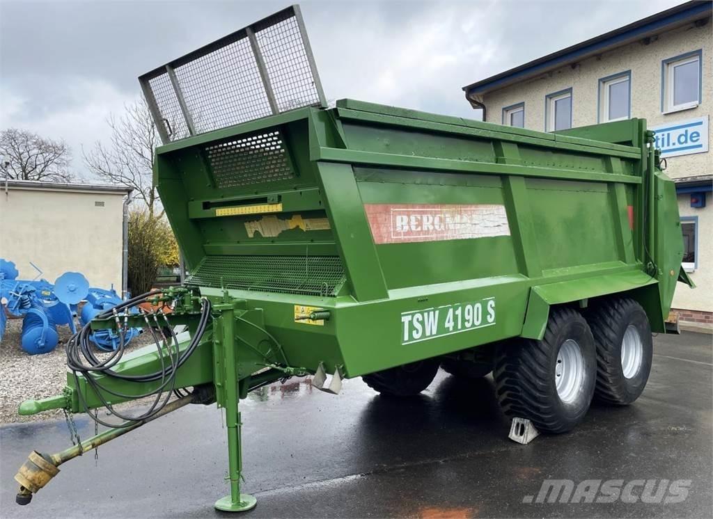 Bergmann TSW 4190S Fast- och kletgödselspridare
