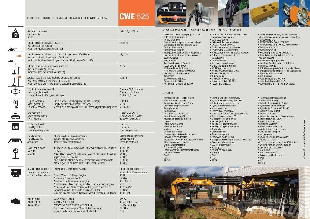 BG Lift CWE 525 Bangående Kranar