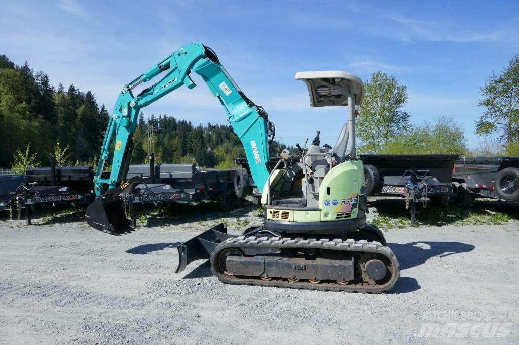 Yanmar B4-6A Minigrävare < 7t