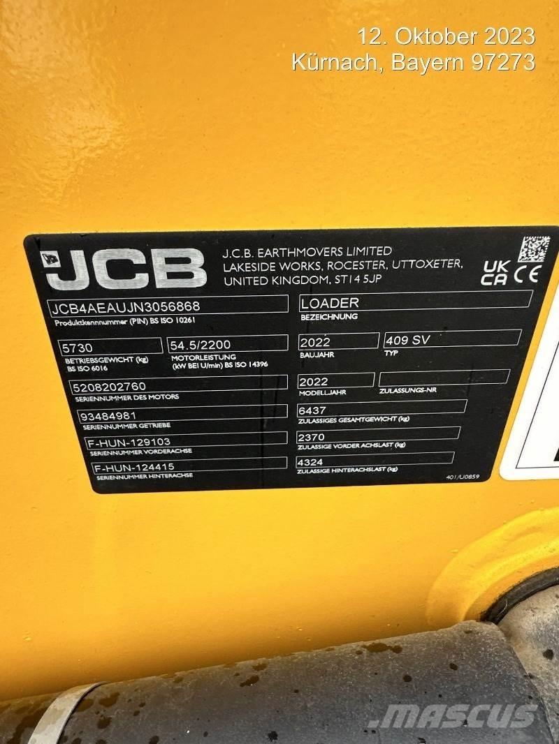 JCB 409 Hjullastare