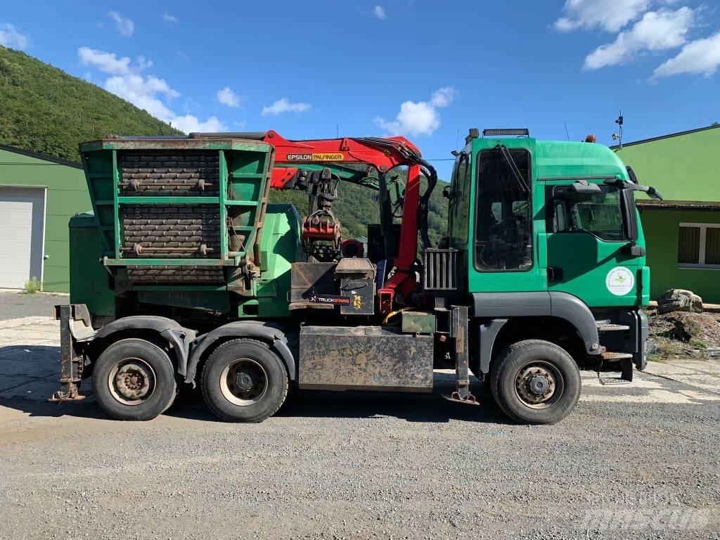 MAN - JENZ TGS 6x4 Flishuggar