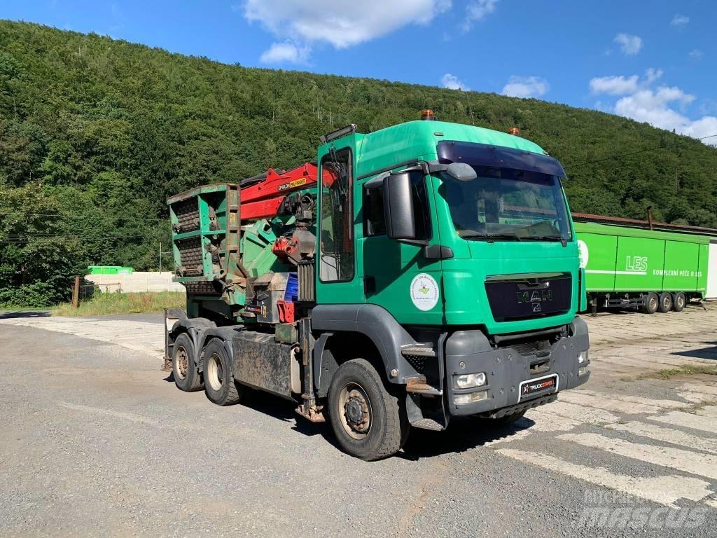 MAN - JENZ TGS 6x4 Flishuggar