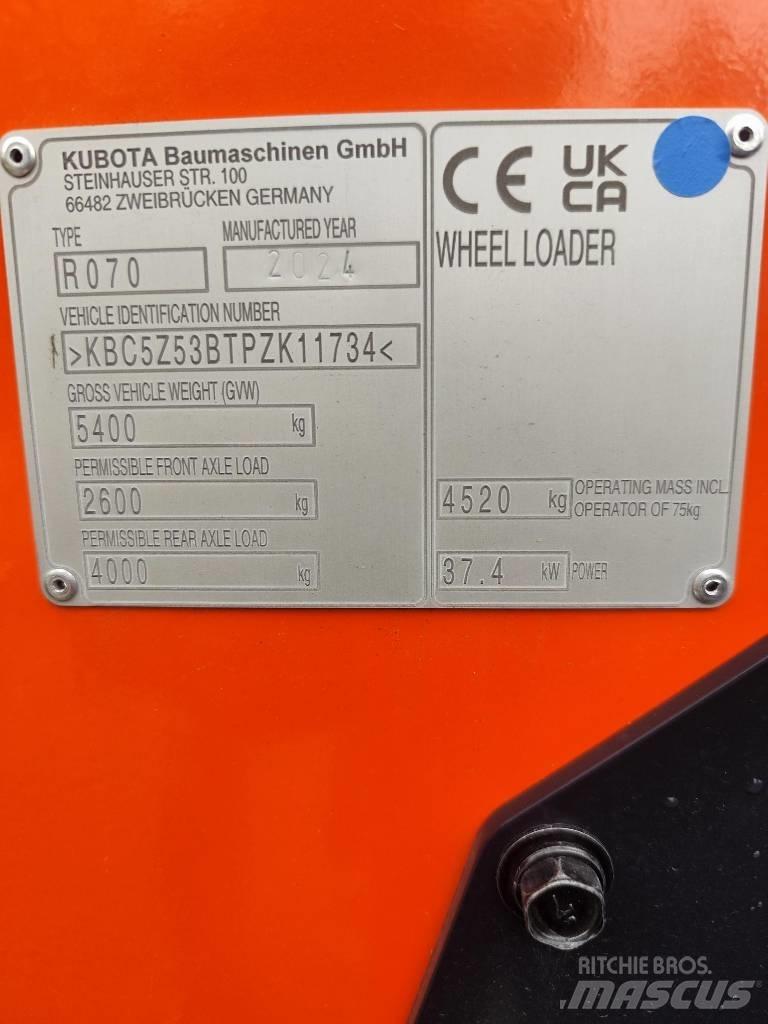 Kubota R 070 Hjullastare