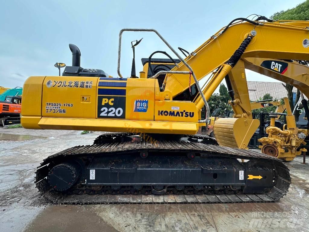 Komatsu PC 220 Bandgrävare