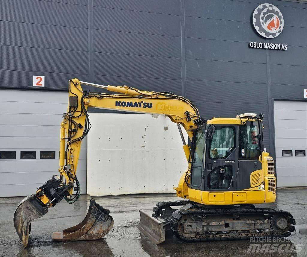 Komatsu pc78us-10 Minigrävare < 7t