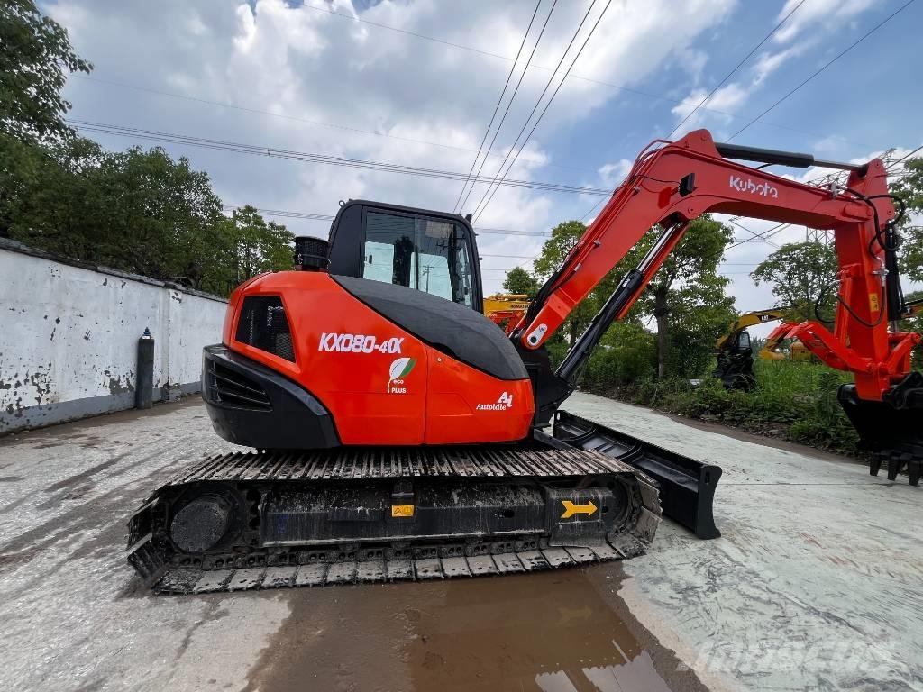 Kubota KX 080-4 CX Minigrävare < 7t