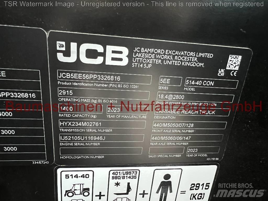 JCB 514-40 CTC -Demo- Teleskoplastare