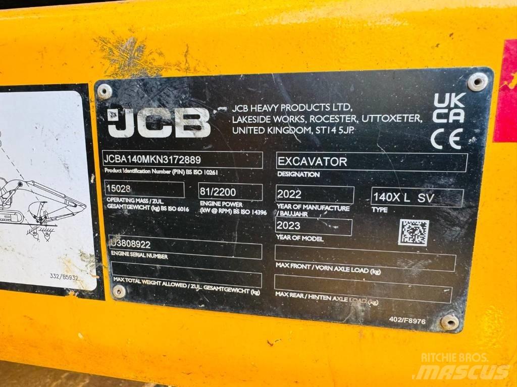 JCB 140 X Bandgrävare