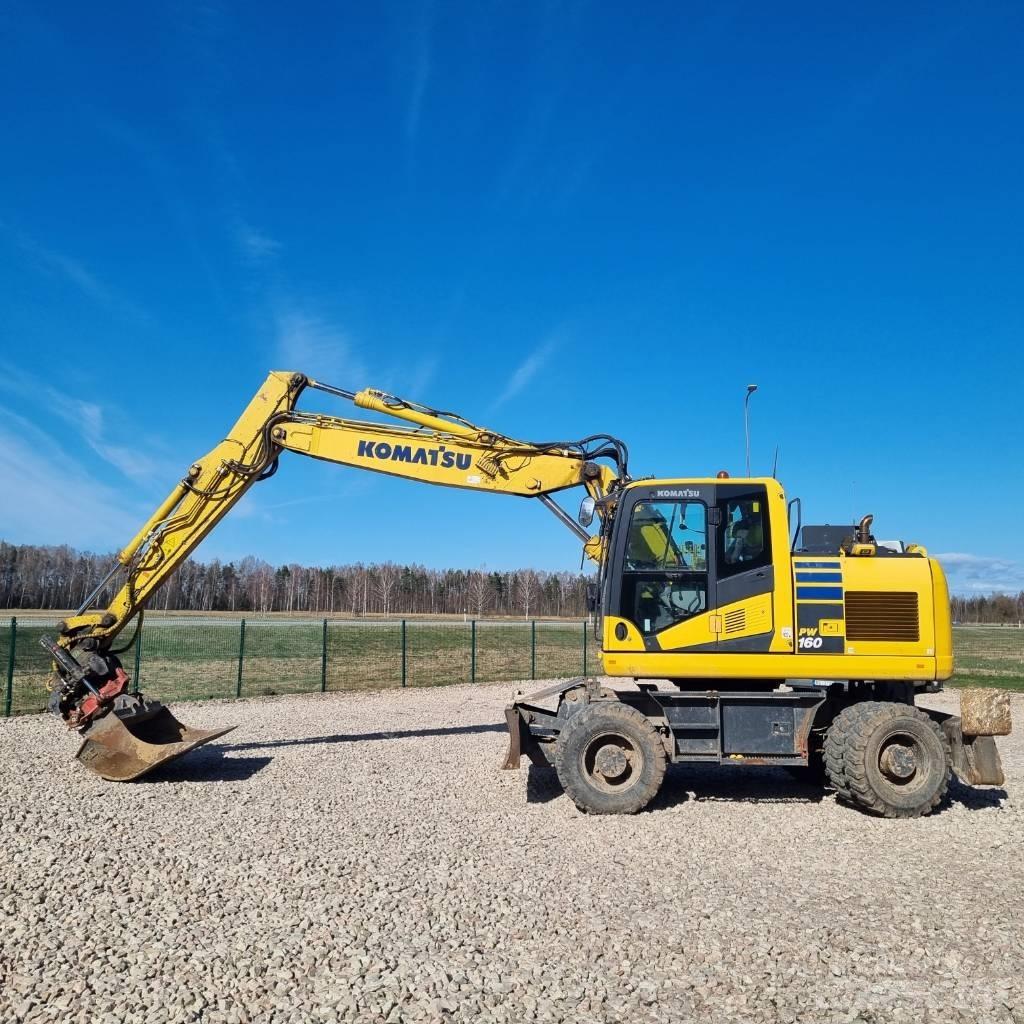 Komatsu PW160 - 11 Hjulgrävare