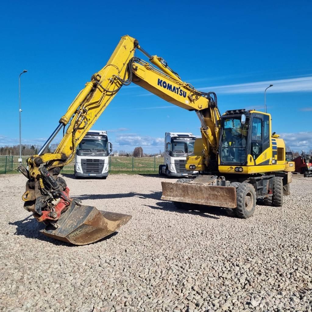 Komatsu PW160 - 11 Hjulgrävare
