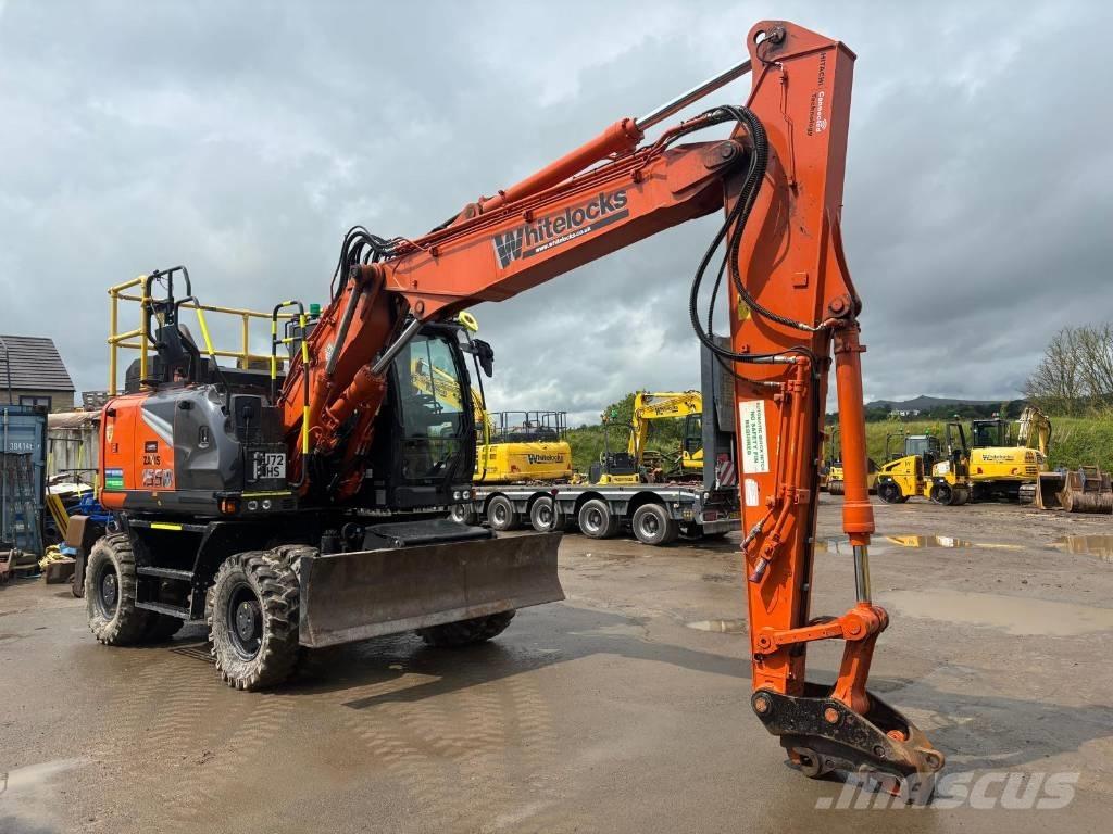 Hitachi ZX 155 W-7 Midigrävmaskiner 7t - 12t