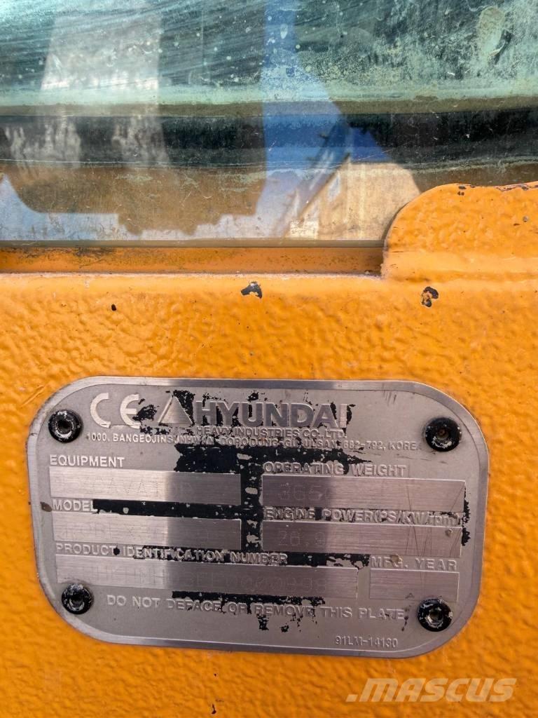 Hyundai Robex 35 Z-9 Minigrävare < 7t