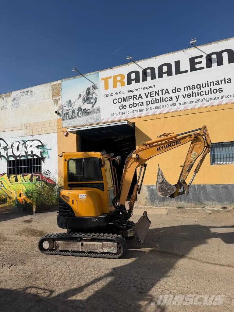 Hyundai Robex 35 Z-9 Minigrävare < 7t