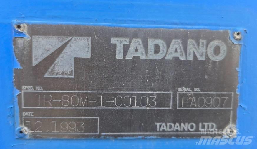 Tadano TR 80 M-1 Terrängkranar (Grov terräng)