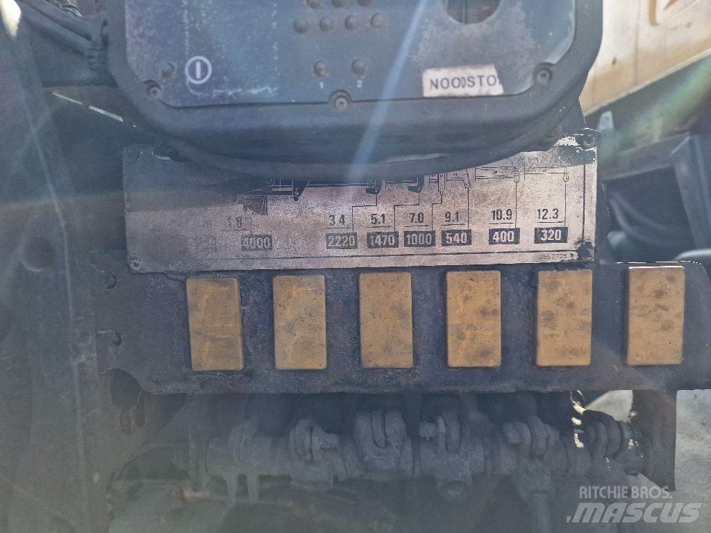 DAF 1700 TURBO Tippbilar