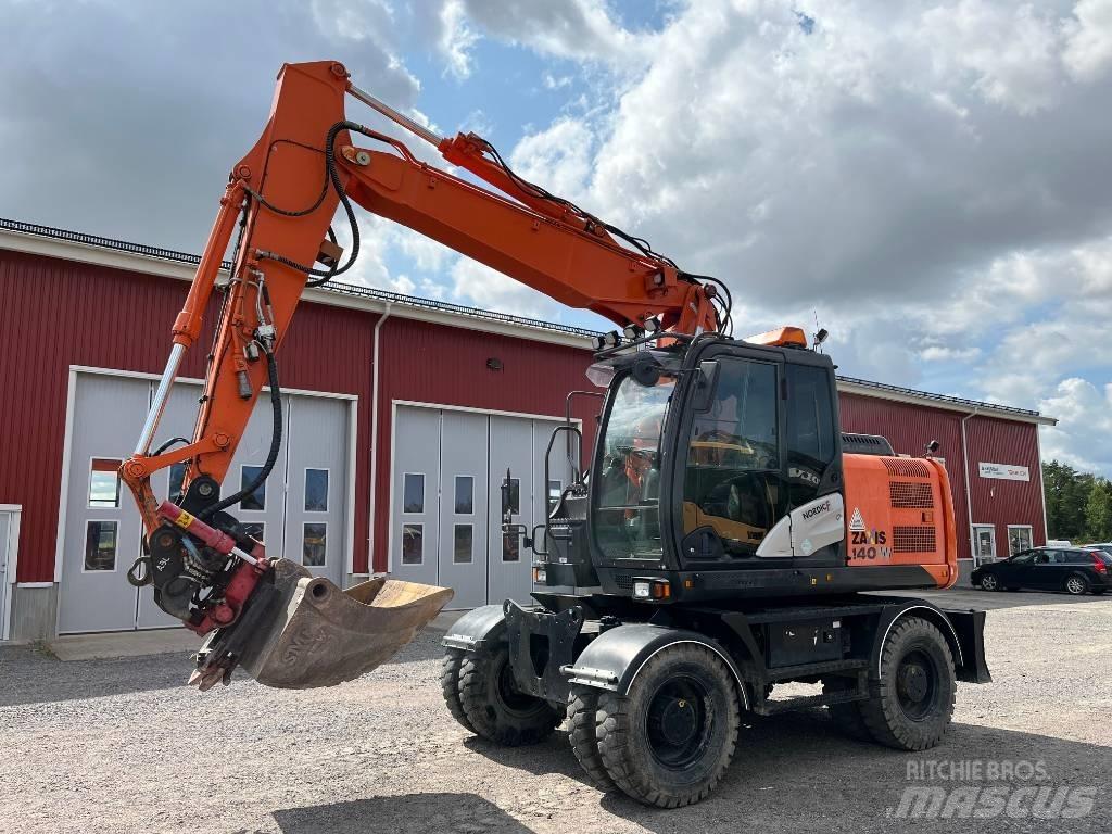 Hitachi ZX 140 W-5 Hjulgrävare