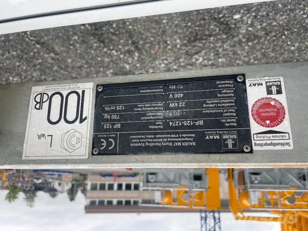Bauer MAT BP 125 Entreprenad - Övrigt