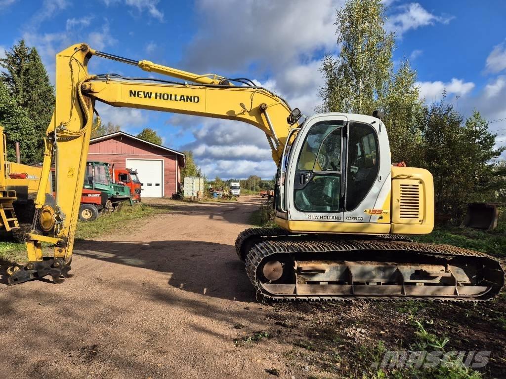 New Holland E 135 SR Bandgrävare