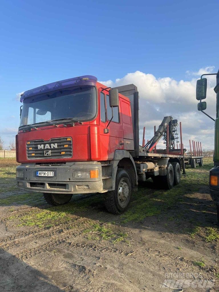 MAN F 2000 Timmerbilar
