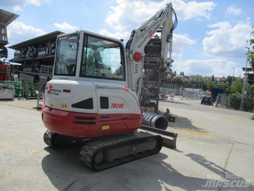 Takeuchi TB240 Minigrävare < 7t