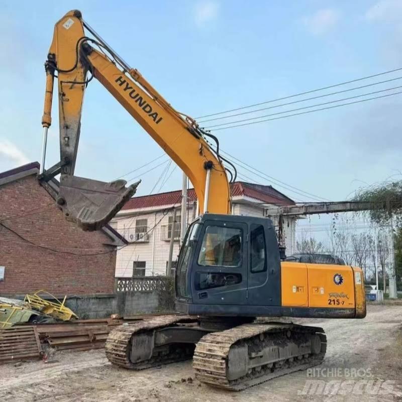 Hyundai Robex 215-7 Bandgrävare
