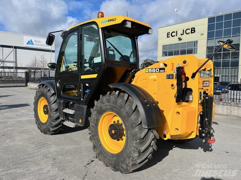 JCB 560-80 AGRI PRO Teleskoplastare