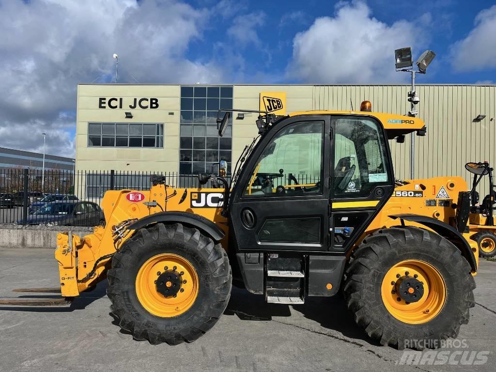 JCB 560-80 AGRI PRO Teleskoplastare