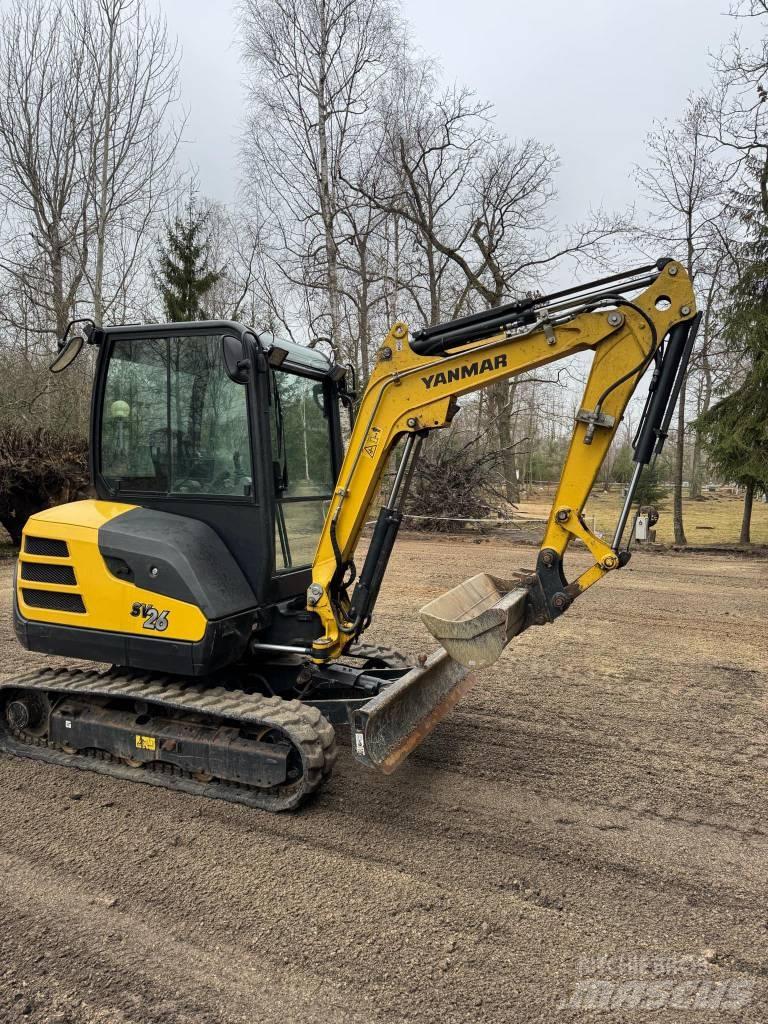 Yanmar SV 26 Minigrävare < 7t