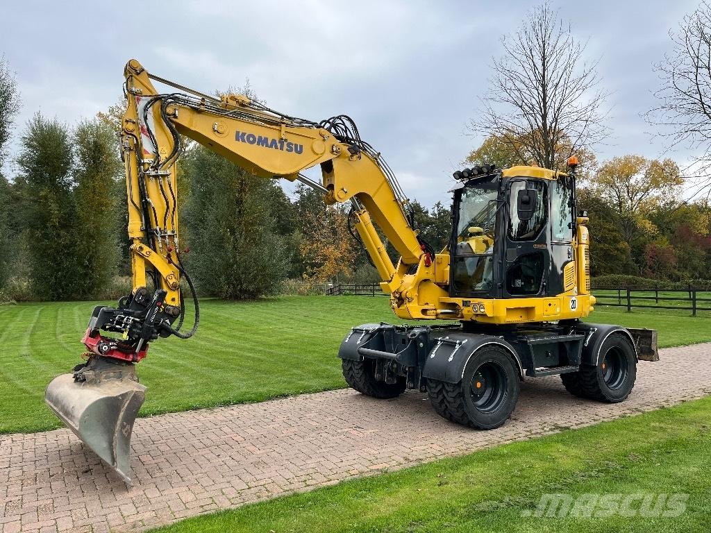 Komatsu PW 118 Hjulgrävare