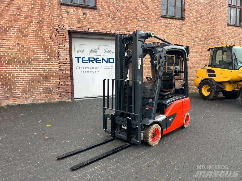 Linde E16-02 Elmotviktstruckar