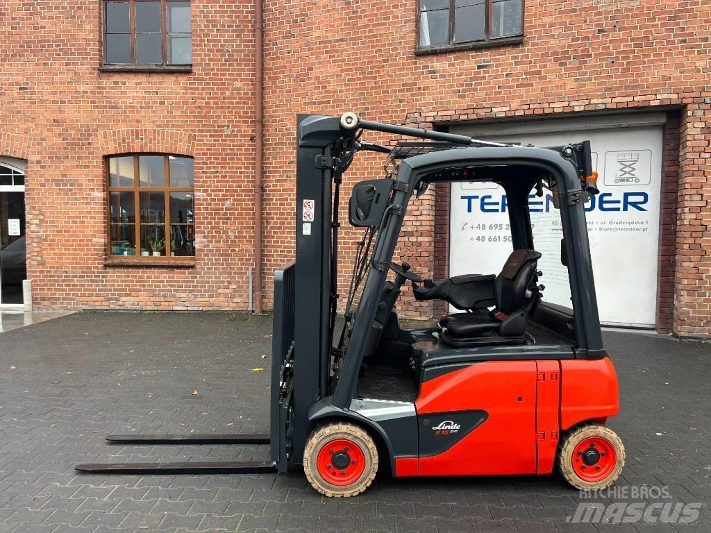 Linde E16-02 Elmotviktstruckar