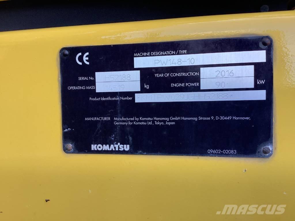 Komatsu PW148-10 Hjulgrävare