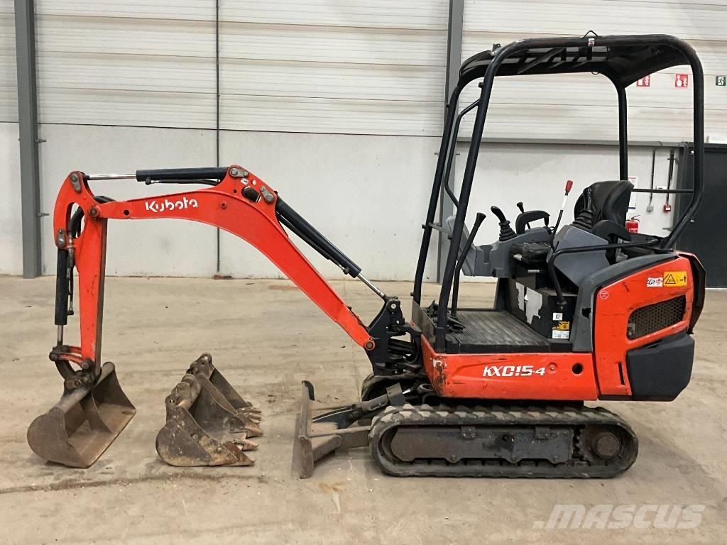 Kubota KX 015-4 Minigrävare < 7t