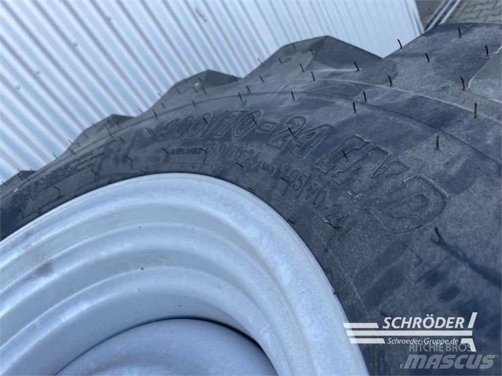 BKT 4X 400/70 R24 Däck, hjul och fälgar