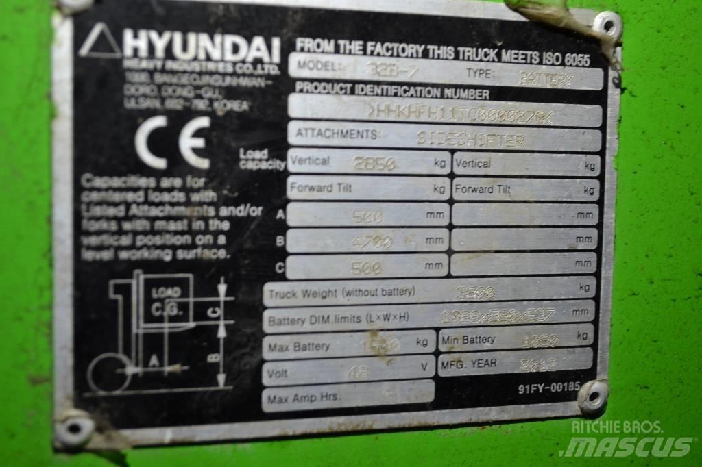 Hyundai 32 B-7 Elmotviktstruckar