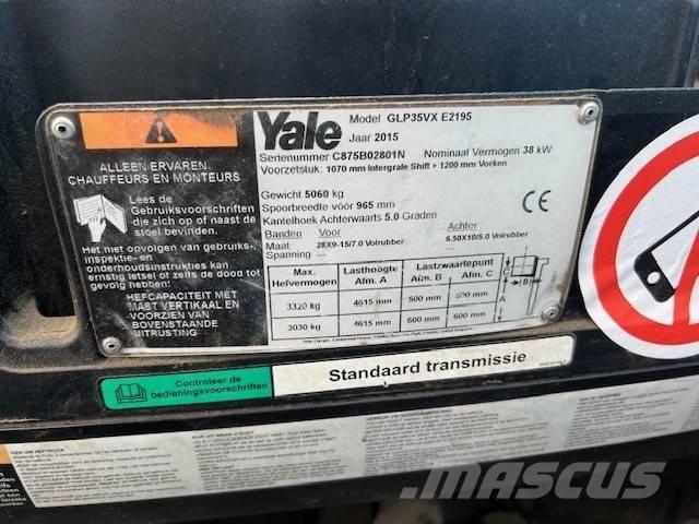 Yale GLP 35 VX | 2015 Gasolmotviktstruckar