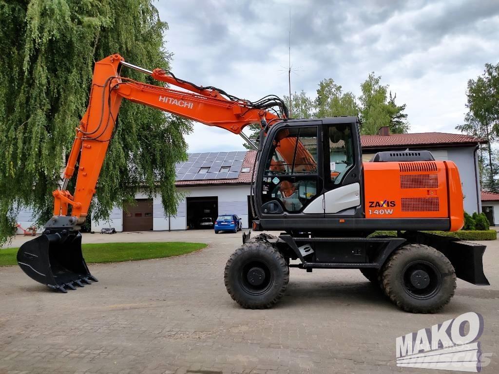 Hitachi ZX 140 W-5 Hjulgrävare