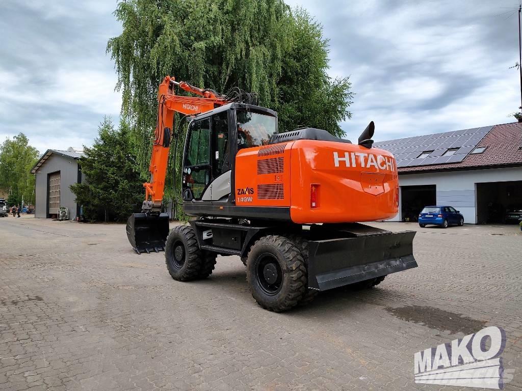Hitachi ZX 140 W-5 Hjulgrävare