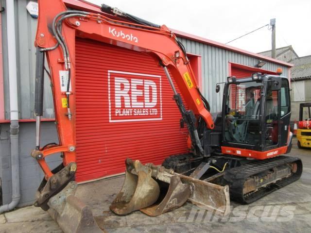Kubota KX080-4α2 Midigrävmaskiner 7t - 12t