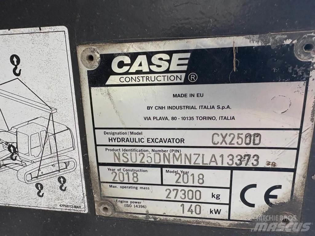 CASE CX250D Bandgrävare