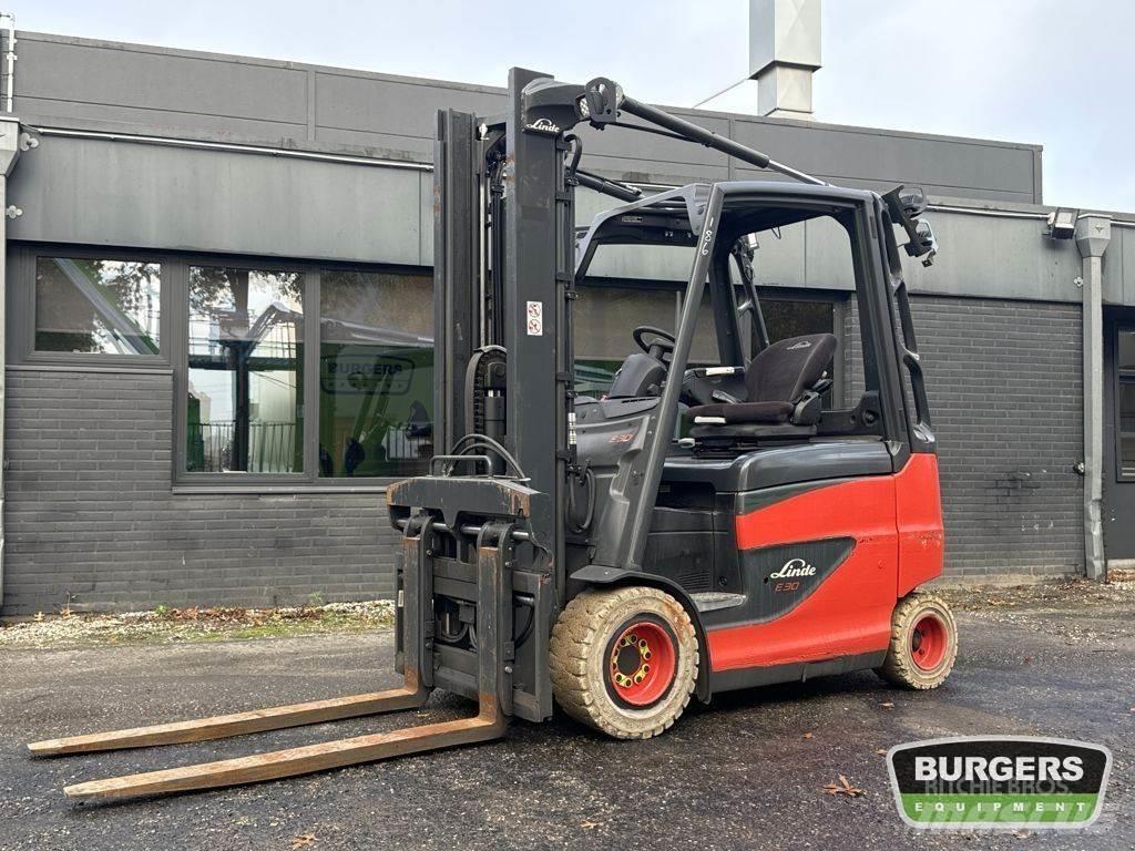 Linde E30H-01 Elmotviktstruckar