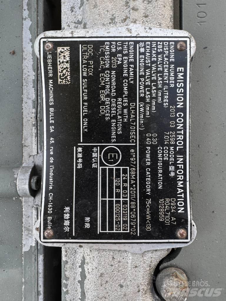 Liebherr R 924 Bandgrävare